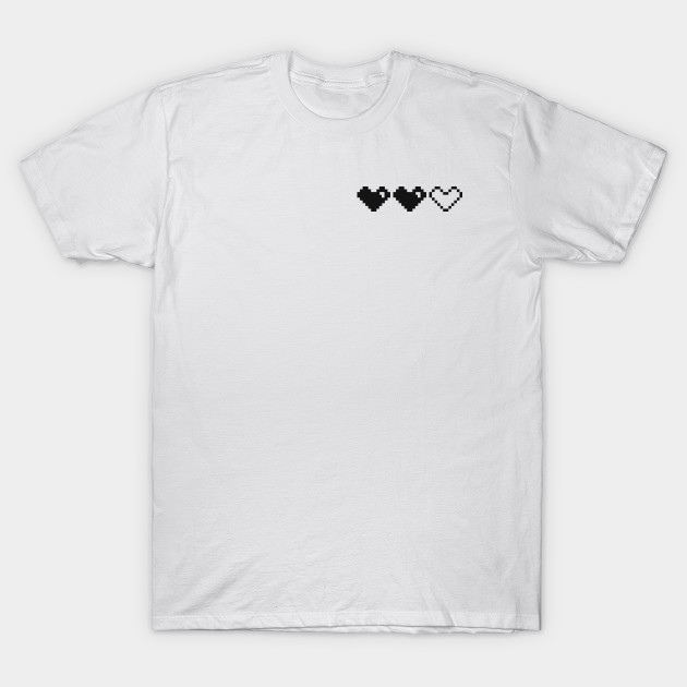 Pixel hearts